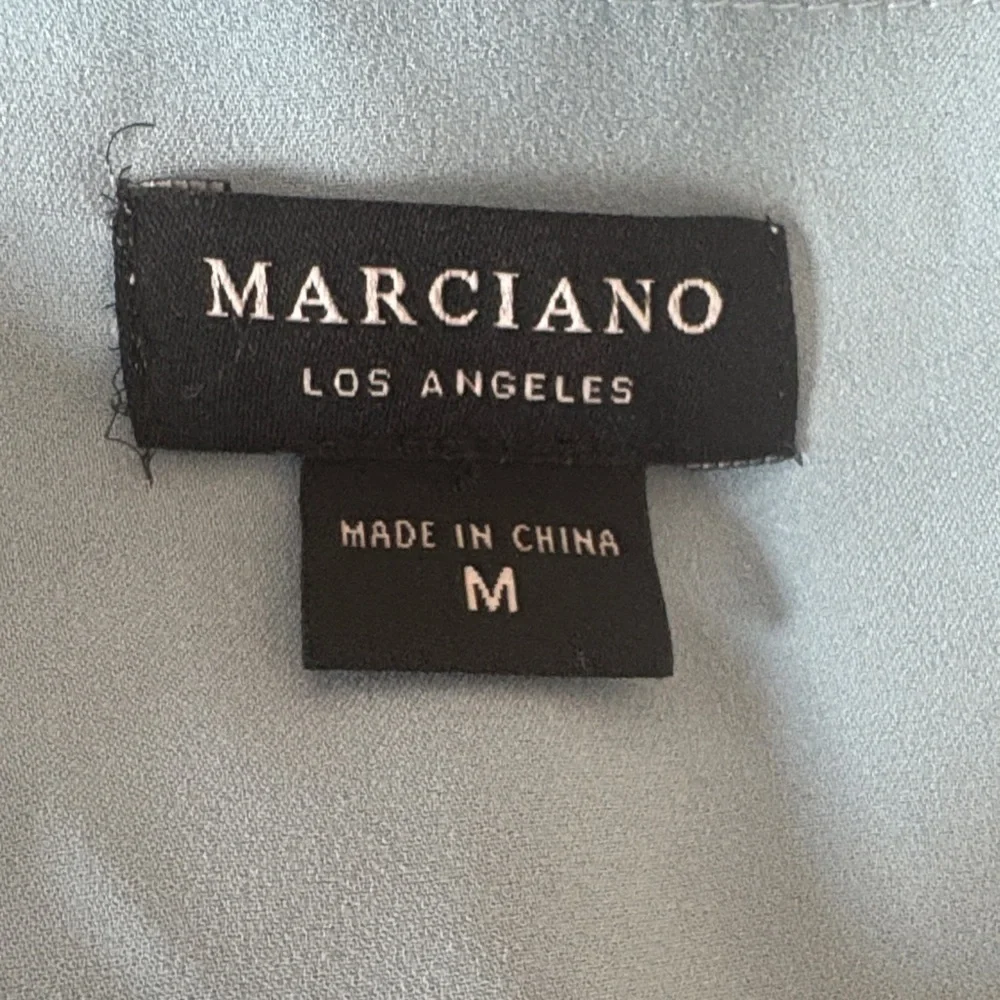 Marciano Light Blue Lace Overlay Chemise MM234 - Picture 10 of 12